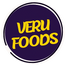 VERU Foods logo, traditional and healthy Indian foods.